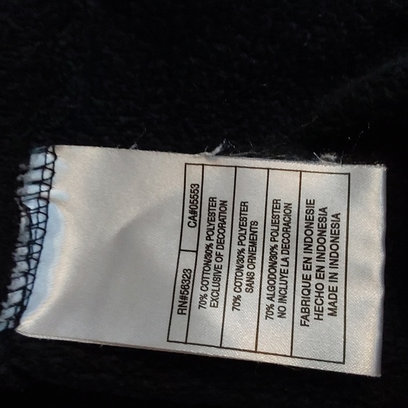 Air Jordan Black Full Zip Sweatshirt Jacket Pockets Excellent con. Mens Sz.M - Picture 13 of 14